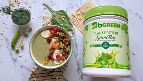 bGREEN Plant Protein Smoothie | Benefits, Ingredient & Usage As A Meal Replacement