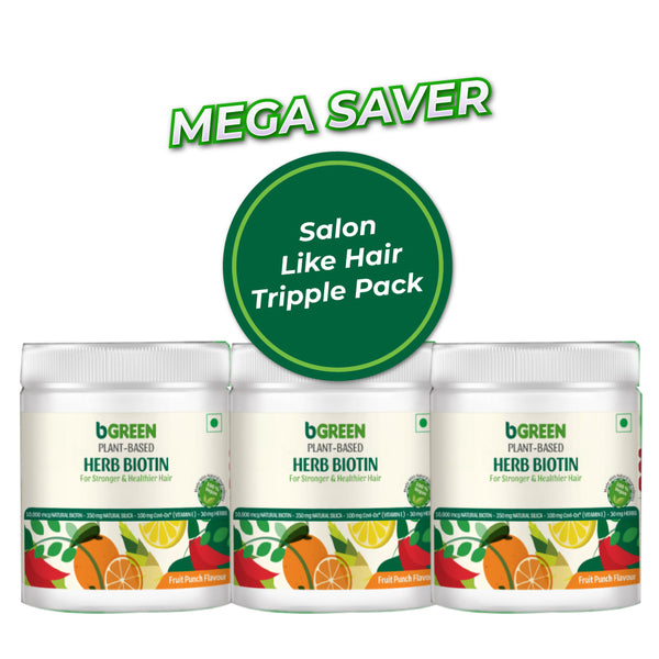Mega Saver - Salon Like Hair - Biotin Triple Pack