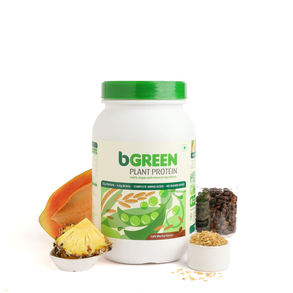 BGREEN 100% VEGAN Plant Protein (For Men & Women)